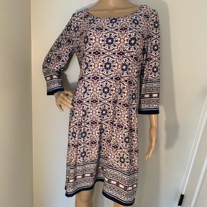 Ab Studio Size L Tribal Dress